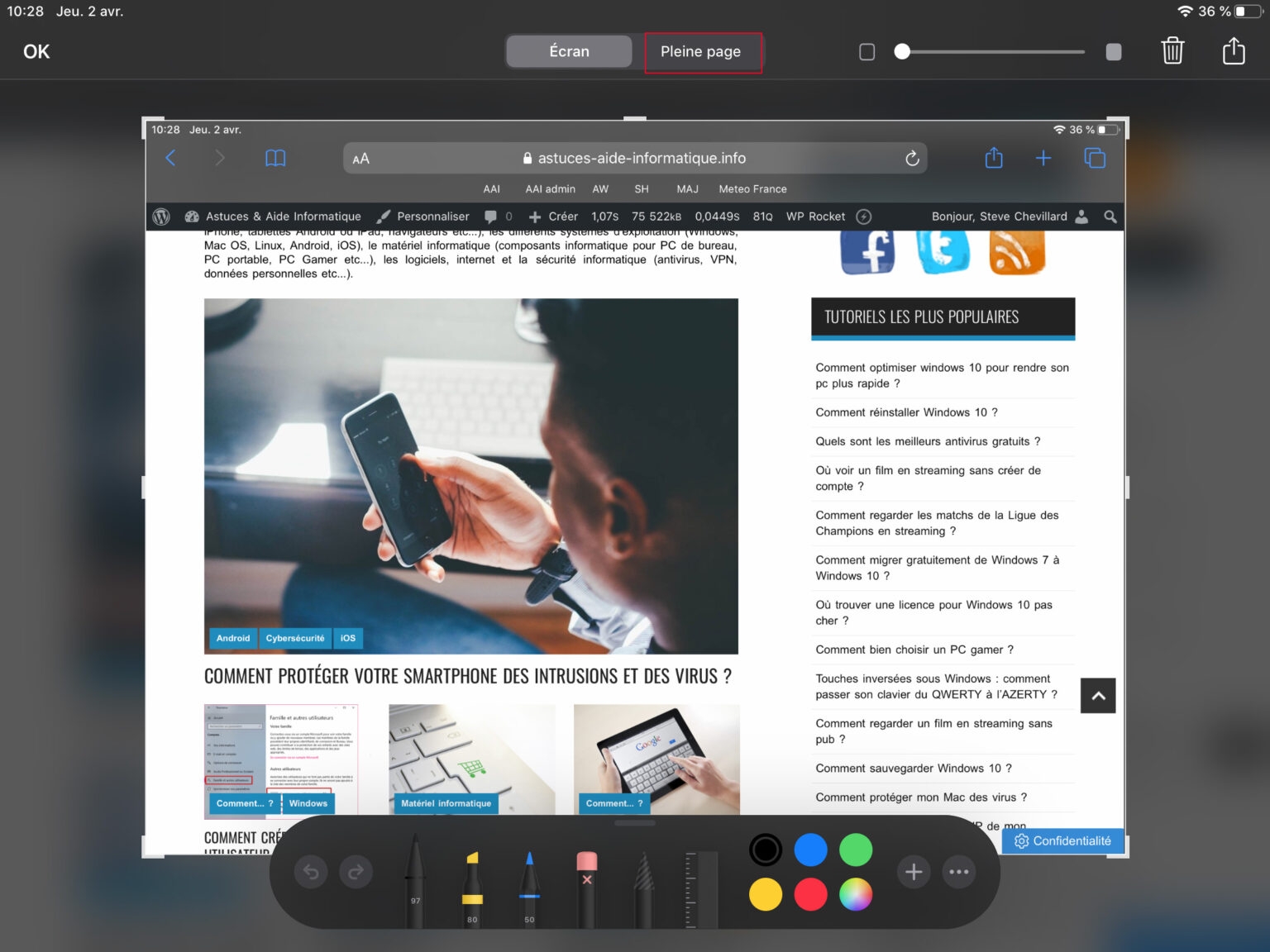 Capture Ios Capture d'écran iPhone et iPad : le guide complet (2026)