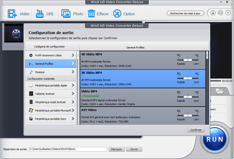 Comment compresser une vidéo 4K en 1080p facilement ?