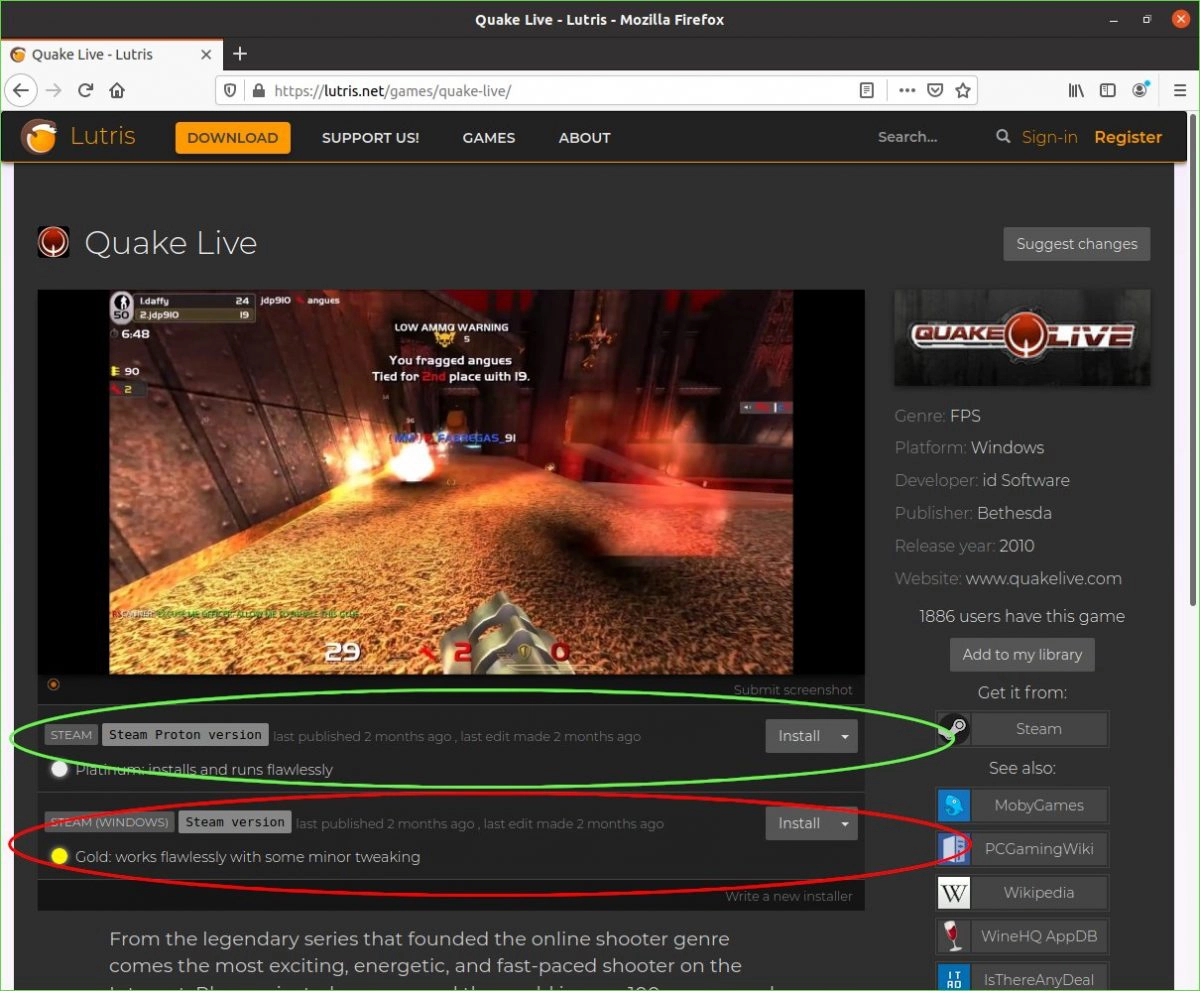 Tutoriel pour jouer à des jeux vidéo sous Linux (Ubuntu)