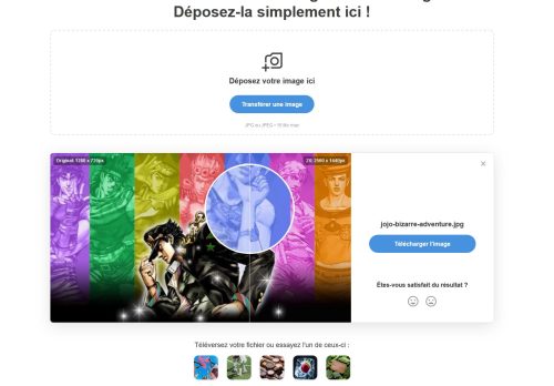 Agrandissement d'une image sans perte de qualité avec un outil en ligne gratuit et convivial