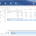 Creation d une cle USB amorcable avec MiniTool Partition Wizard pour etendre la partition systeme