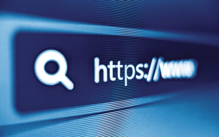 Une URL en https affichée dans un navigateur