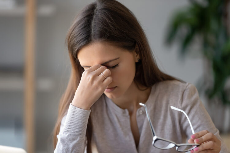Fatigue oculaire à cause des écrans