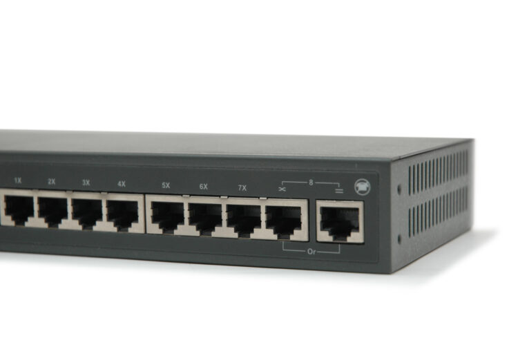 Ports d'un switch réseau