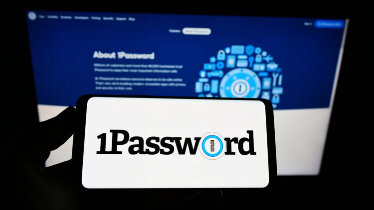 Le logiciel de gestion de mots de passe 1Password