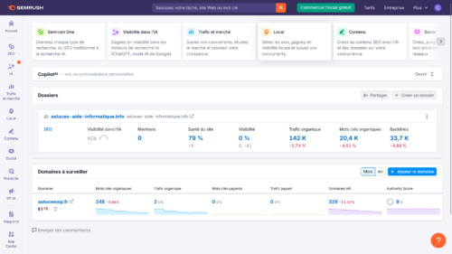 Découvrez la meilleure alternative à Semrush pour améliorer votre référencement, réduire vos coûts et optimiser efficacement votre stratégie SEO.