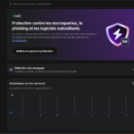 Antivirus nouvelle génération de NordVPN protégeant un PC contre le phishing et les arnaques