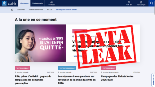 Piratage de la CAF, données personnelles de millions d'allocataires exposées à des risques d'arnaque
