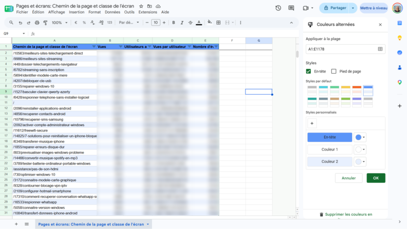 Google Sheets : le guide complet pour débuter avec le tableur en ligne de Google